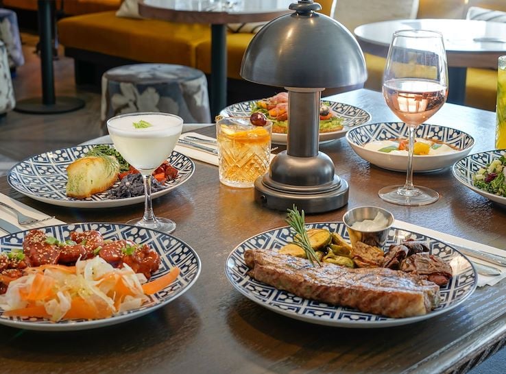 Room Service at Burbank, California Hotel