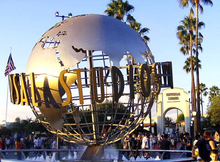 Universal Stuidos Hollywood at Burbank, California