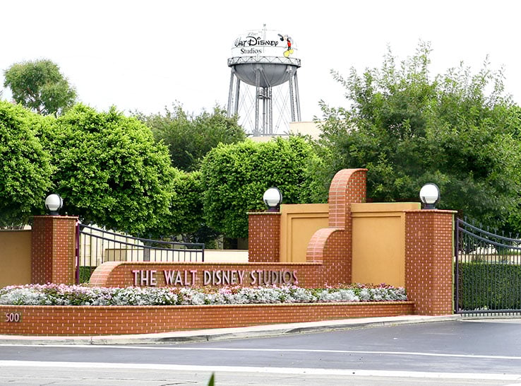 Walt Disney Studios at Burbank, California