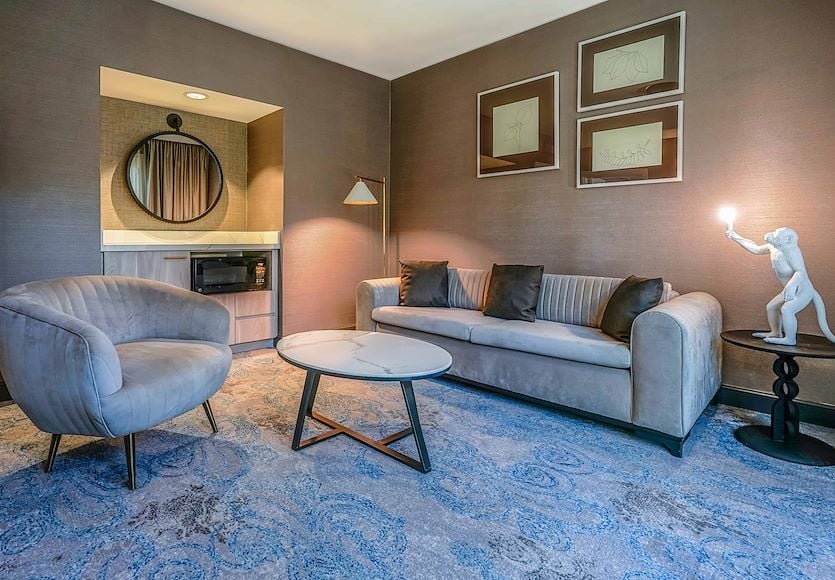ADA President’s Suite with Roll-in Shower