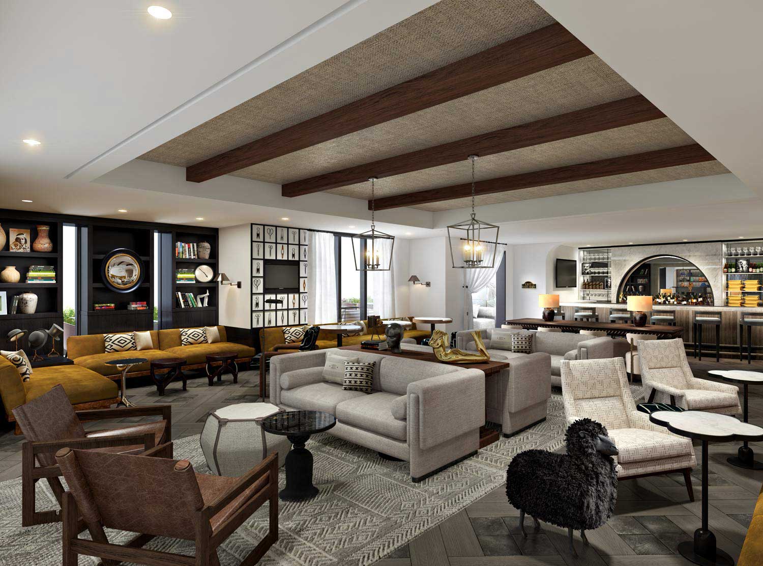 burbank hotel FYC bar and kitchen view for your next Thanksgiving dinner in burbank, ca