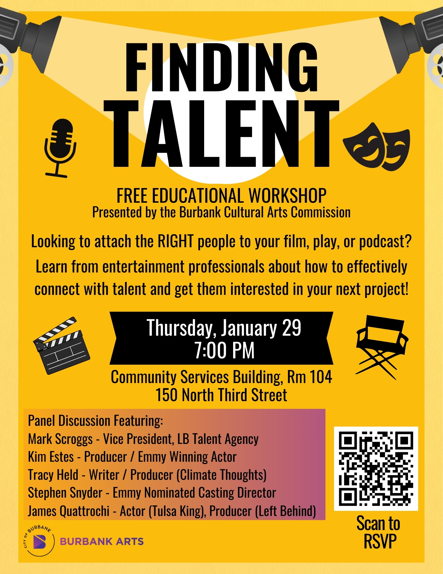 Finding Talent – Educational Workshop