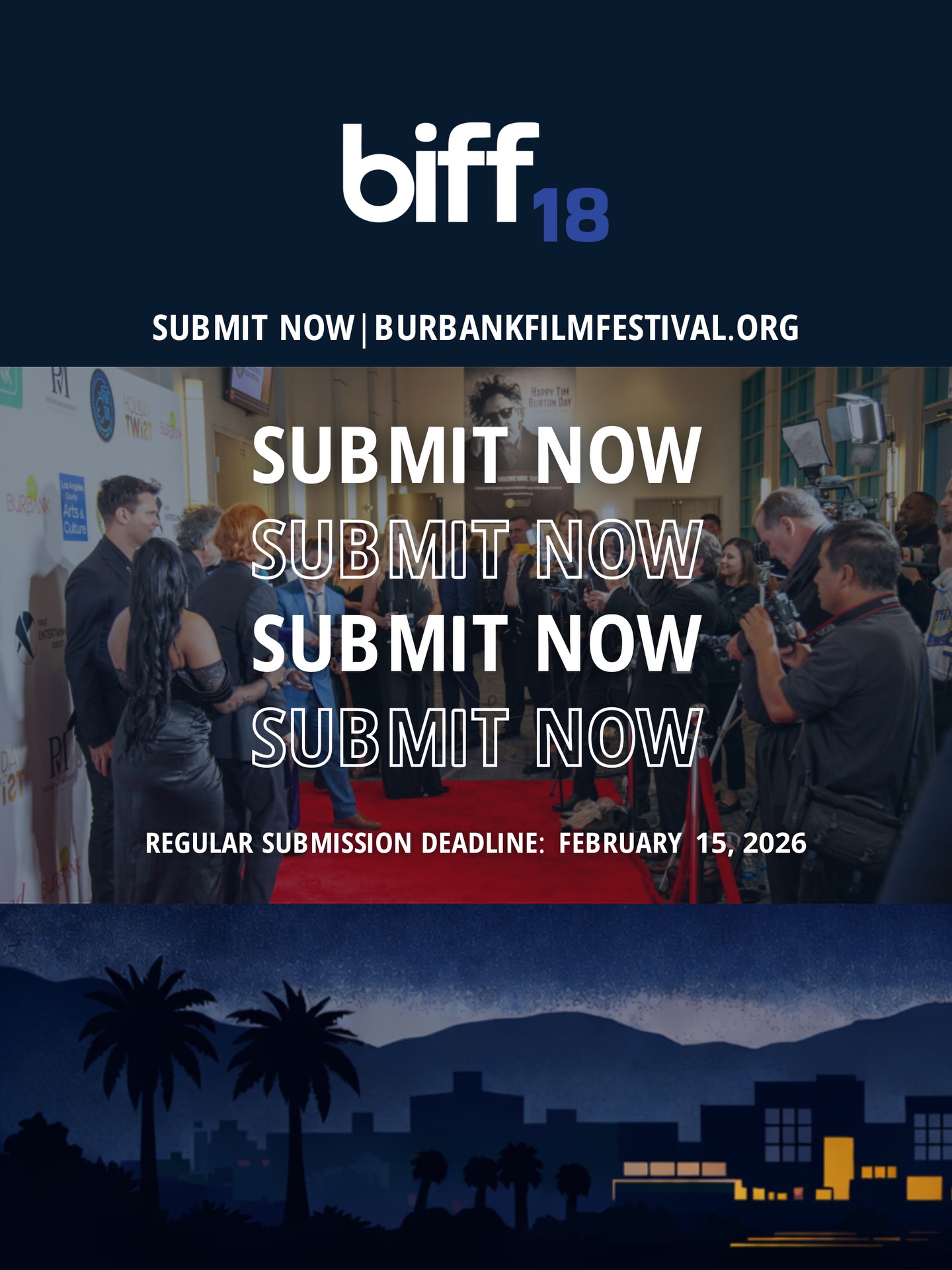 Burbank International Film Festival – Now Accepting Submissions (Late Deadline – April 5)