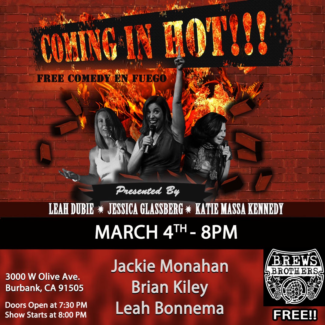 Coming in Hot at Brews Brothers: Free Standup Comedy