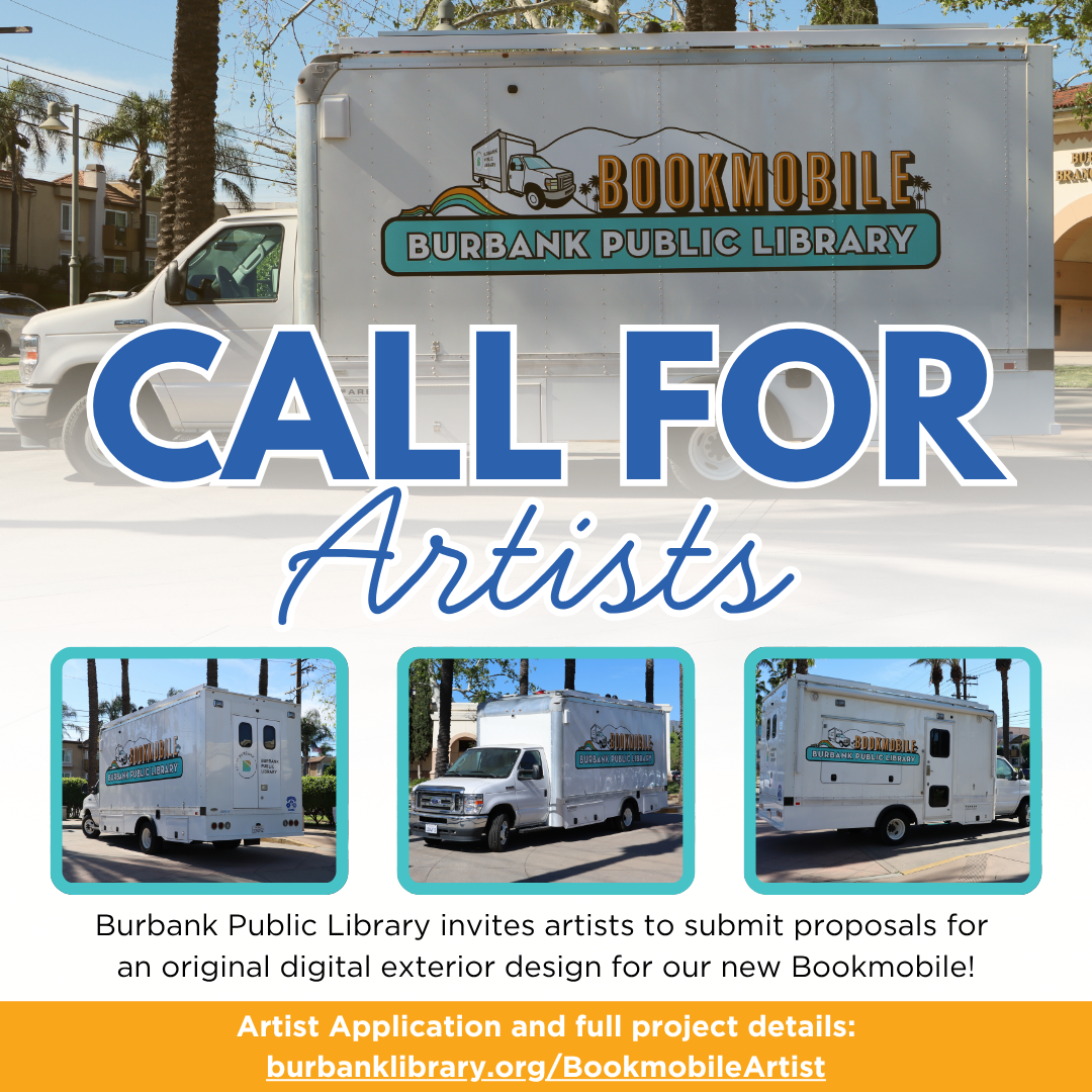 Call for Artists – The Burbank Library BOOKMOBILE