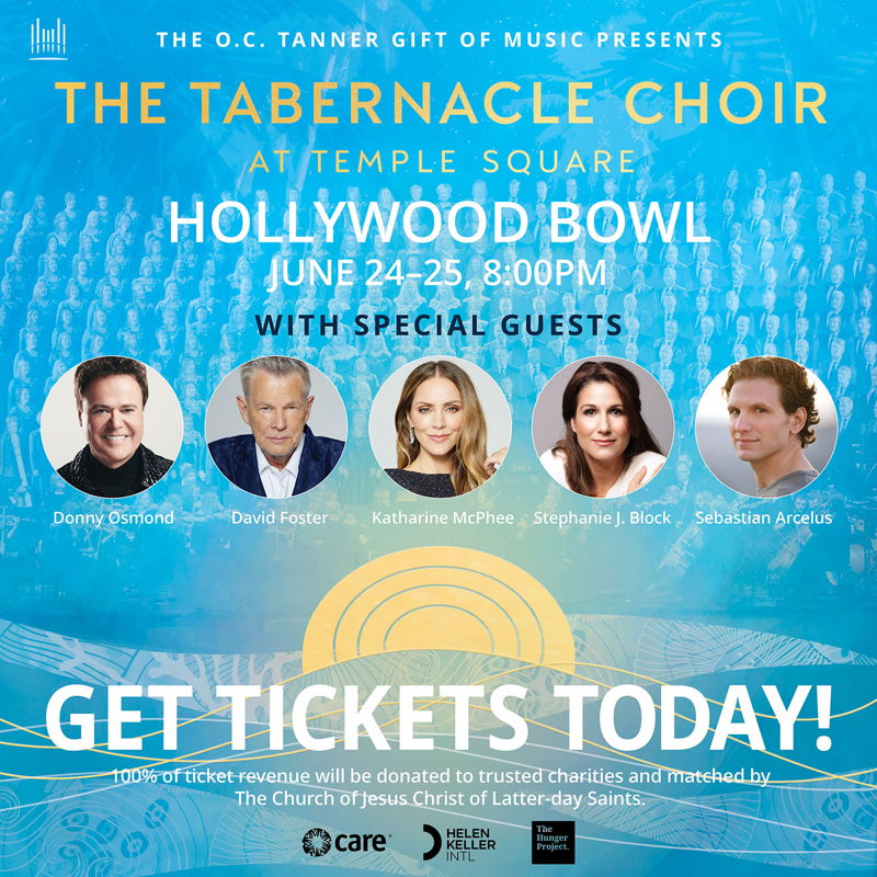 The Tabernacle Choir at Temple Square: Songs of Hope Benefit Concert